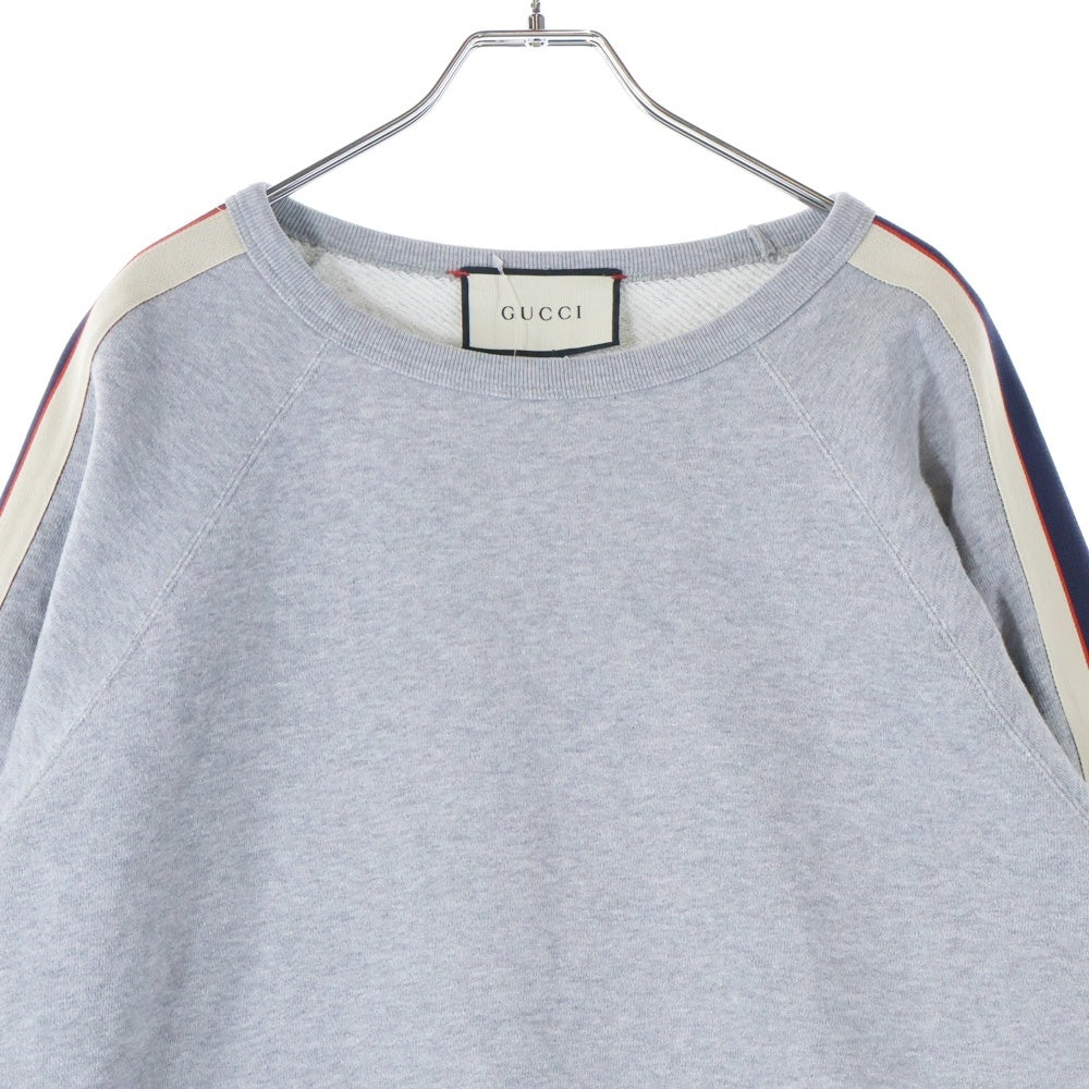 GUCCI(グッチ) サイドロゴジャガード クルーネック プルオーバー