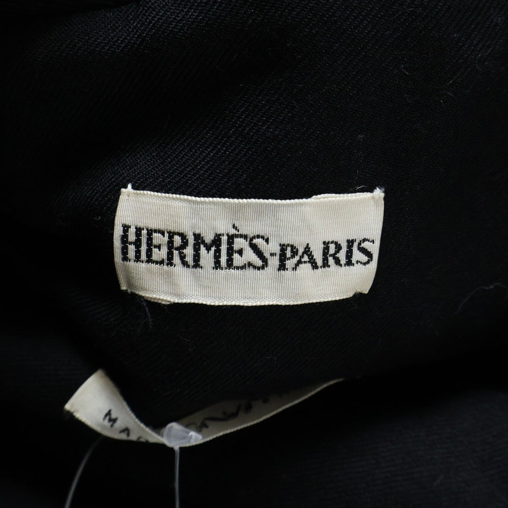 HERMES(エルメス) マルジェラ期 カシミヤ マフラー付き 中綿 ラグラン