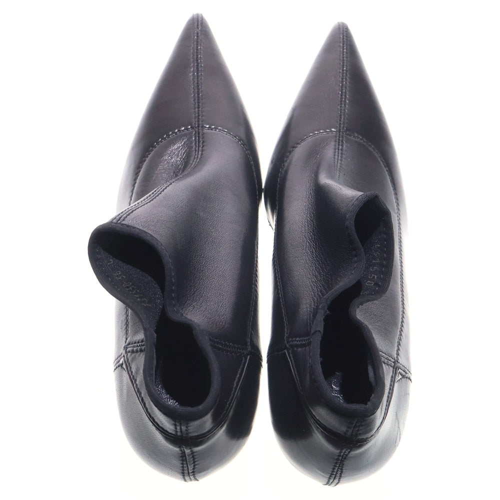 GUCCI(グッチ) バンブーヒール ポインテッドトゥ ラムスキン レザー