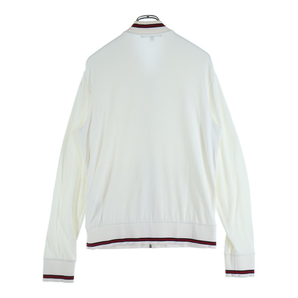 GUCCI(グッチ) インターロッキングG スウェット ジップアップ トラックジャケット ブルゾン ホワイト 190236