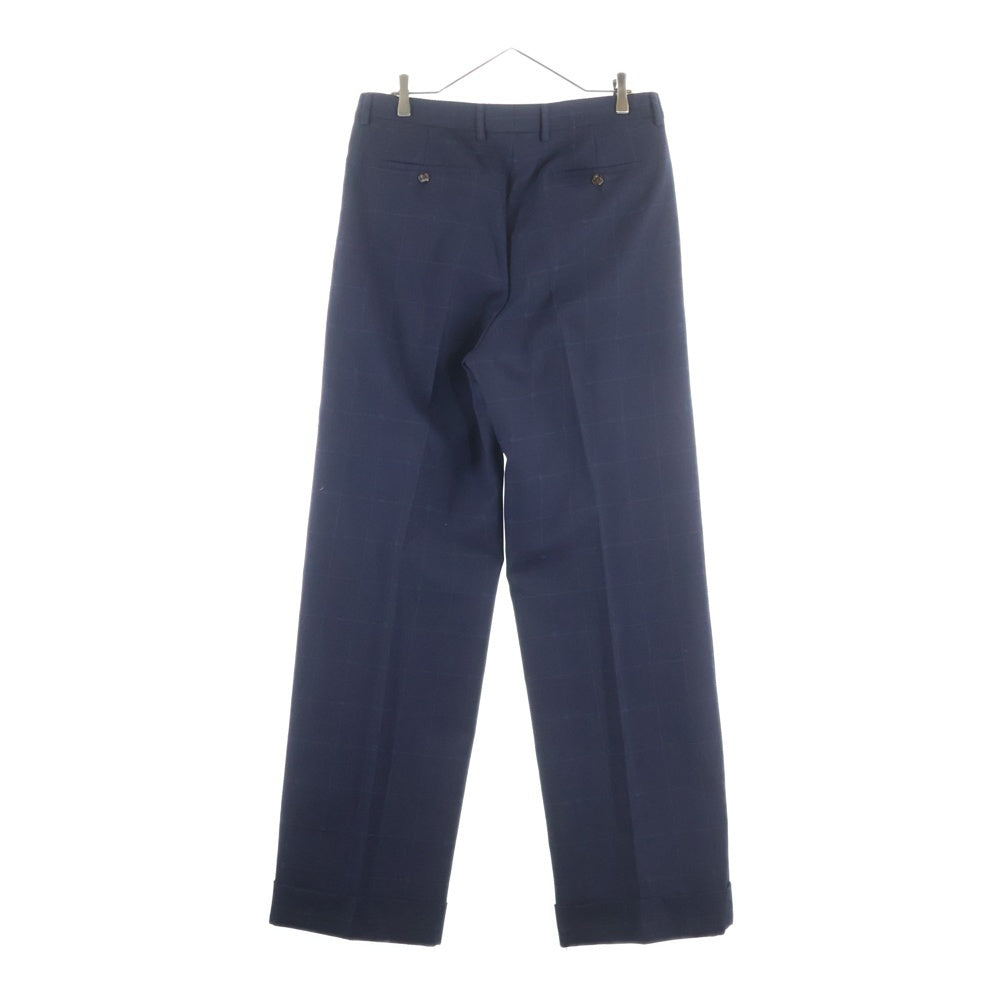 GUCCI(グッチ) GGチェック総柄 ジャガード 2タック ワイドストレート