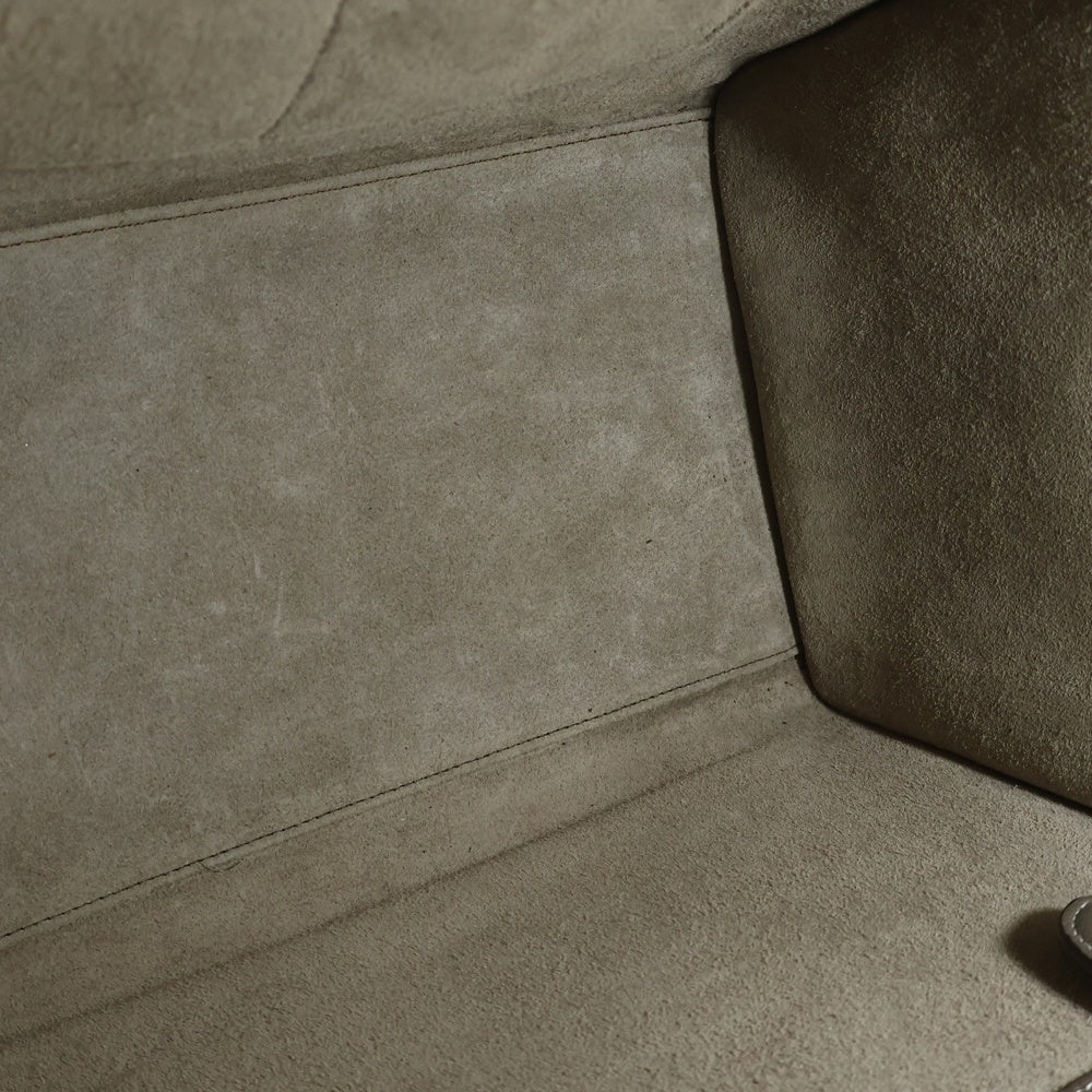 CELINE(セリーヌ) ラゲージ ミニ ショッパー ベージュ レザー ハンドバッグ レディース