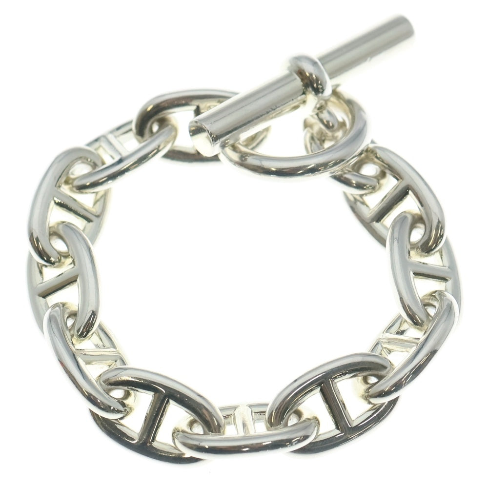 HERMES(エルメス) シェーヌダンクルTGM 11コマ チェーン ブレスレット シルバー Ag925 104.3g