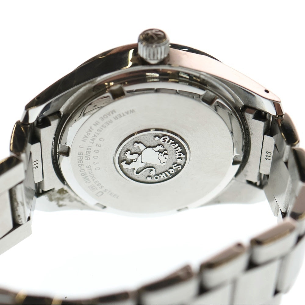 GRAND SEIKO(グランドセイコー) SBGA299 スプリングドライブ 白文字盤 SS/AT ステンレス 自動巻き 腕時計