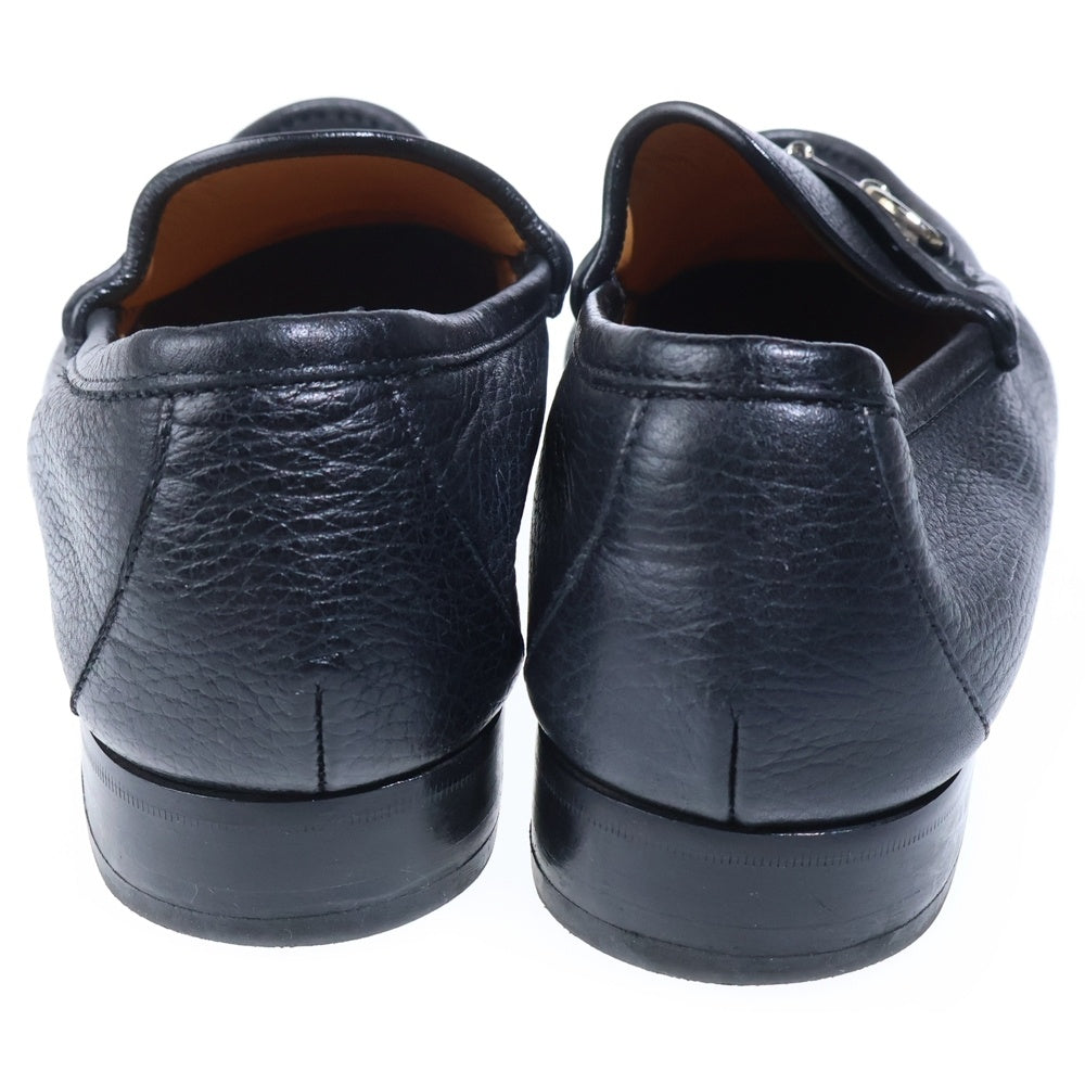 GUCCI(グッチ) ホースビット レザー ローファー ブラック 8.5 367762