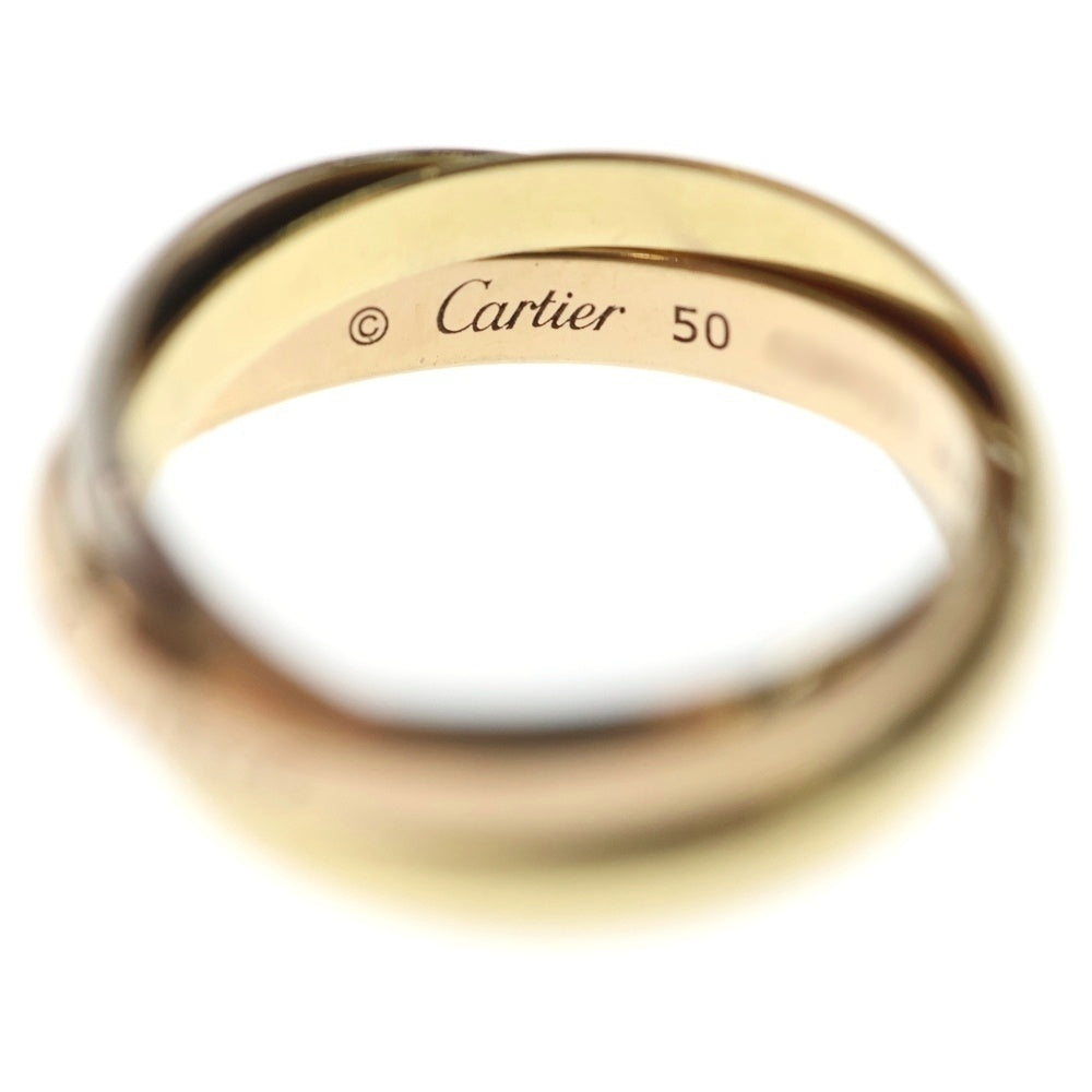 Cartier(カルティエ) トリニティ リング Au750 K18 YG/PG/WG スリーカラー 指輪 レディース