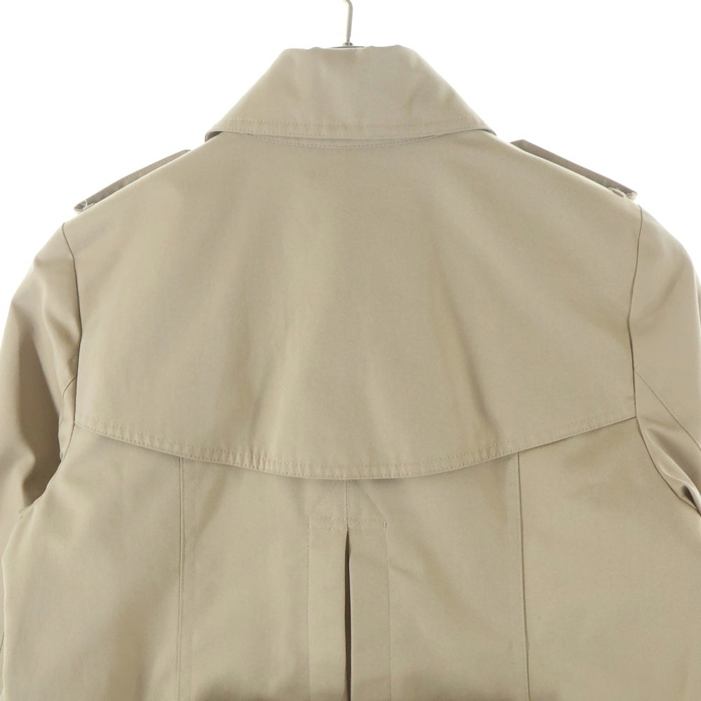 BURBERRY LONDON(バーバリーロンドン) 裏地ノバチェック総柄 コットン トレンチコート ベージュ B1A03-330-51 レディース