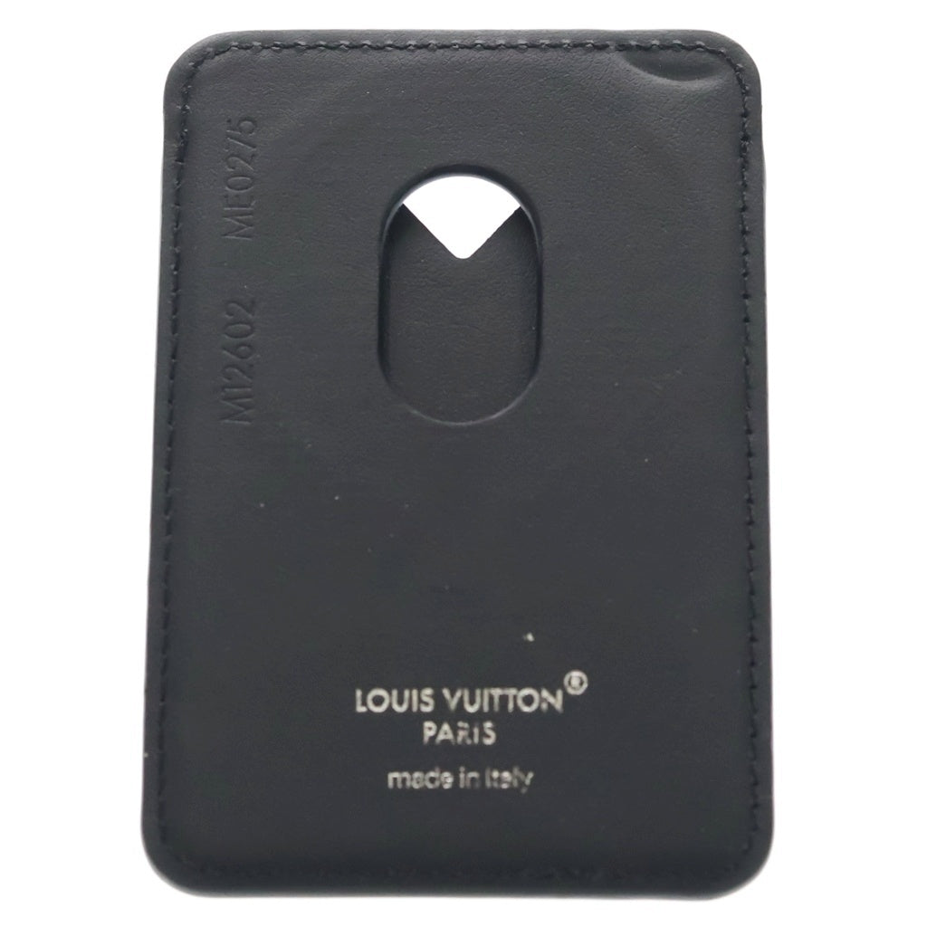 LOUIS VUITTON(ルイヴィトン) モノグラムエクリプス ポルトカルトマグネット カードケース ブラック レザー×PVC M12602 レディース