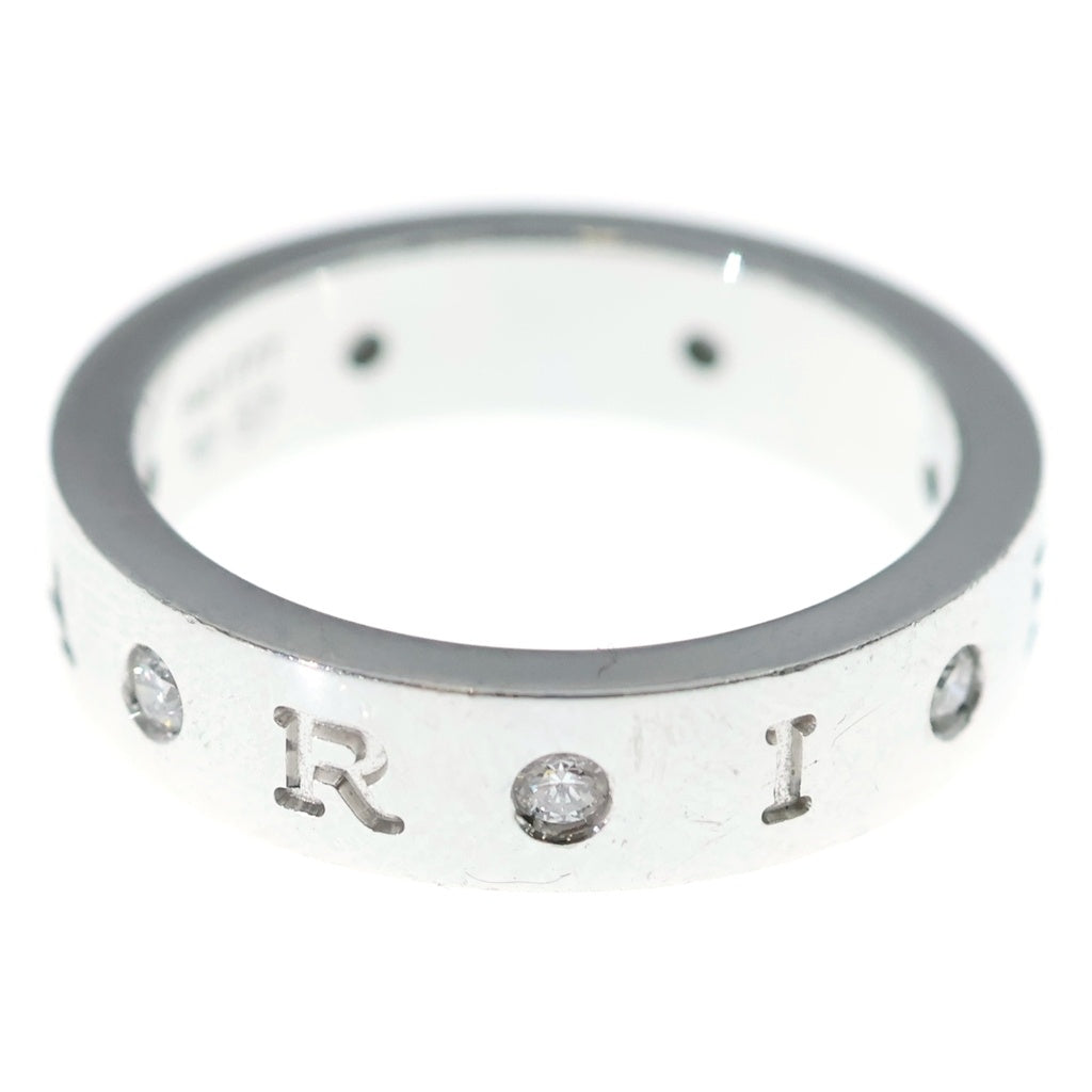 BVLGARI(ブルガリ) ローマンソルベ ダイヤリング Au750 K18 WG ホワイトゴールド 指輪