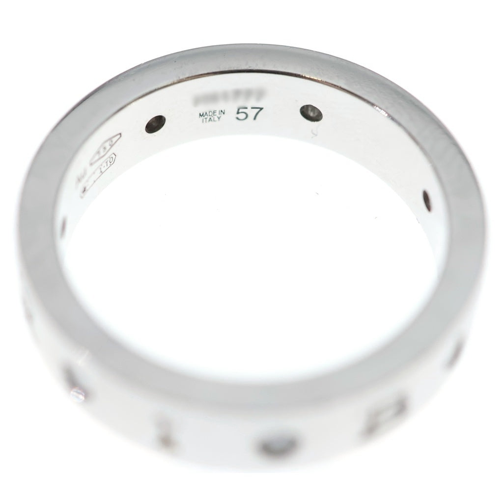 BVLGARI(ブルガリ) ローマンソルベ ダイヤリング Au750 K18 WG ホワイトゴールド 指輪