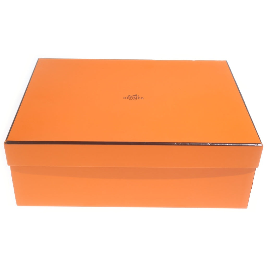 HERMES(エルメス) エズ Hロゴ レザー ウェッジソール 厚底 サンダル