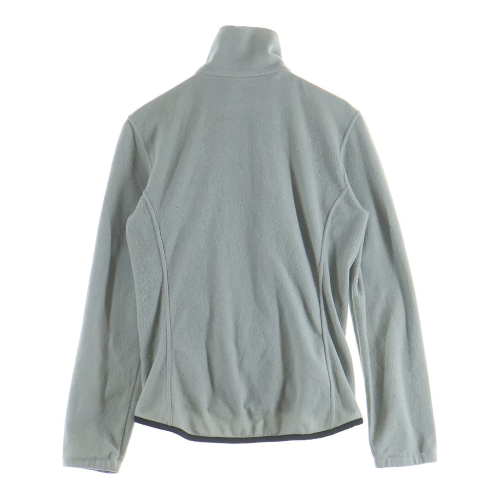 PRADA(プラダ) ラバーロゴ フリース ジップアップ ジャケット グレー レディース