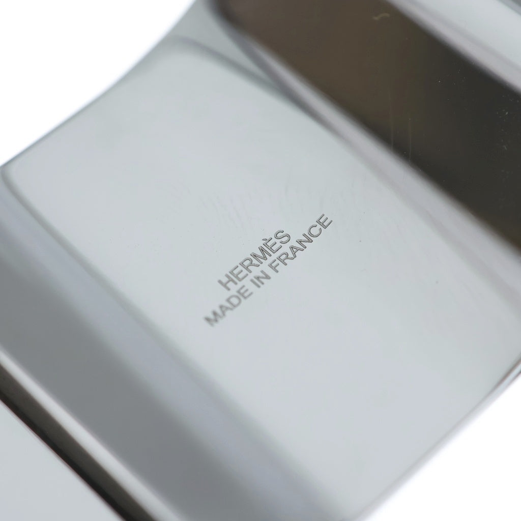 HERMES(エルメス) ティボ ロゴ マネークリップ シルバー