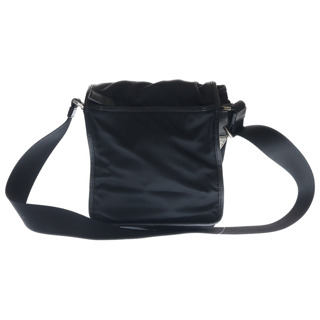 PRADA(プラダ) ショルダーバッグ ミニバッグ ブラック ナイロン V167 シルバー金具