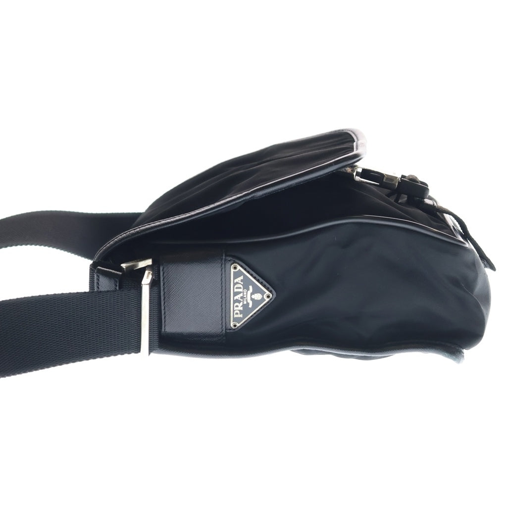 PRADA(プラダ) ショルダーバッグ ミニバッグ ブラック ナイロン V167 シルバー金具