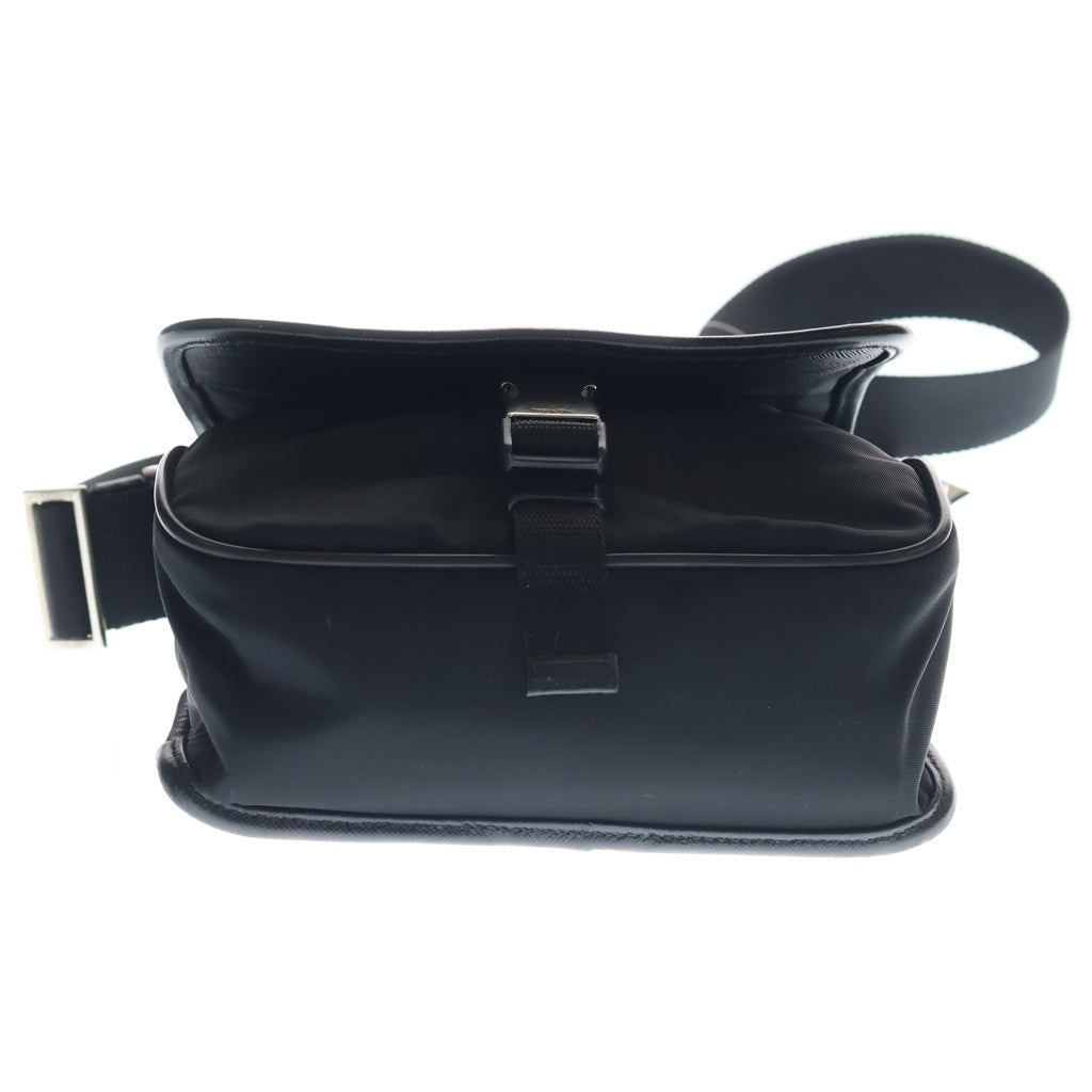 PRADA(プラダ) ショルダーバッグ ミニバッグ ブラック ナイロン V167 シルバー金具