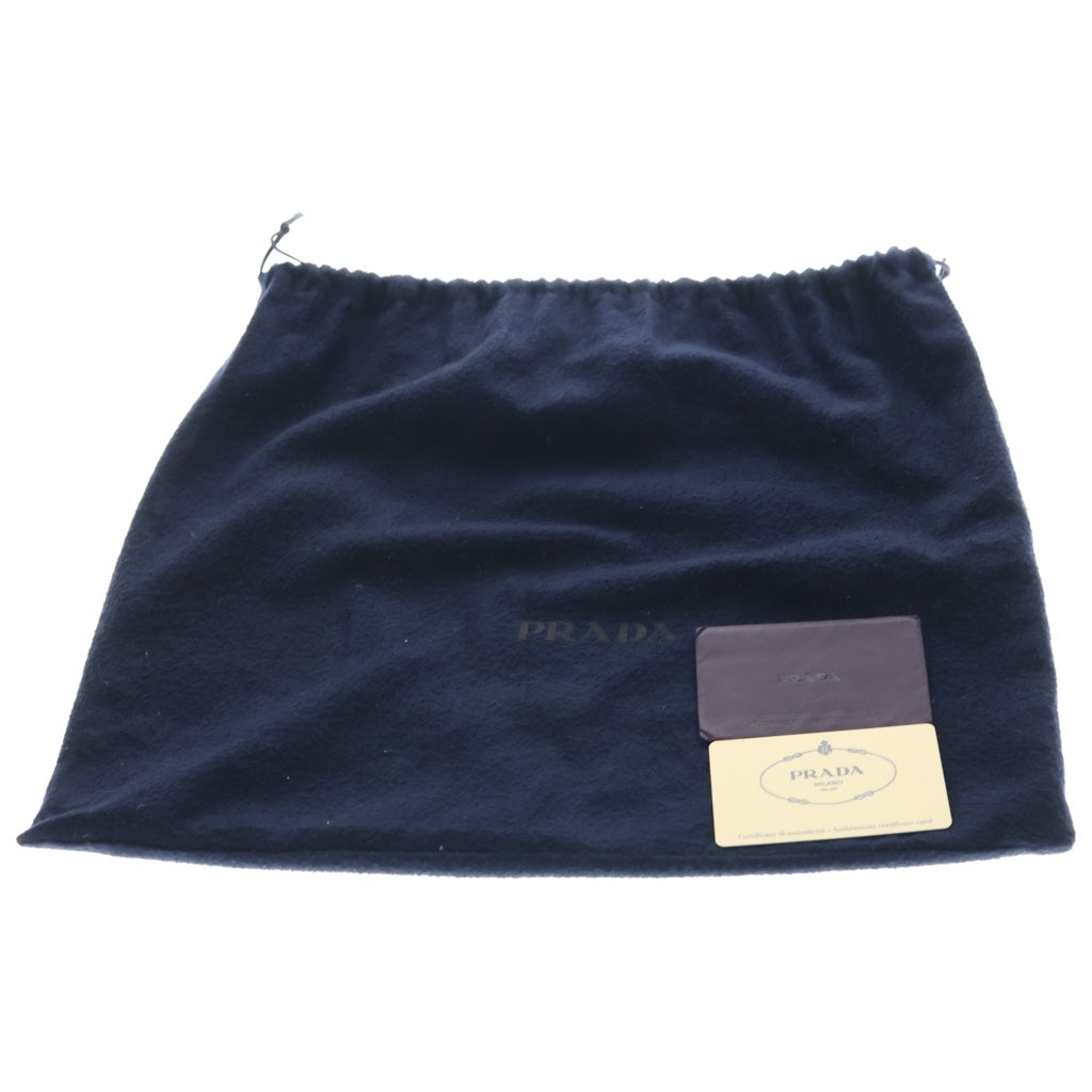 PRADA(プラダ) ショルダーバッグ ミニバッグ ブラック ナイロン V167 シルバー金具