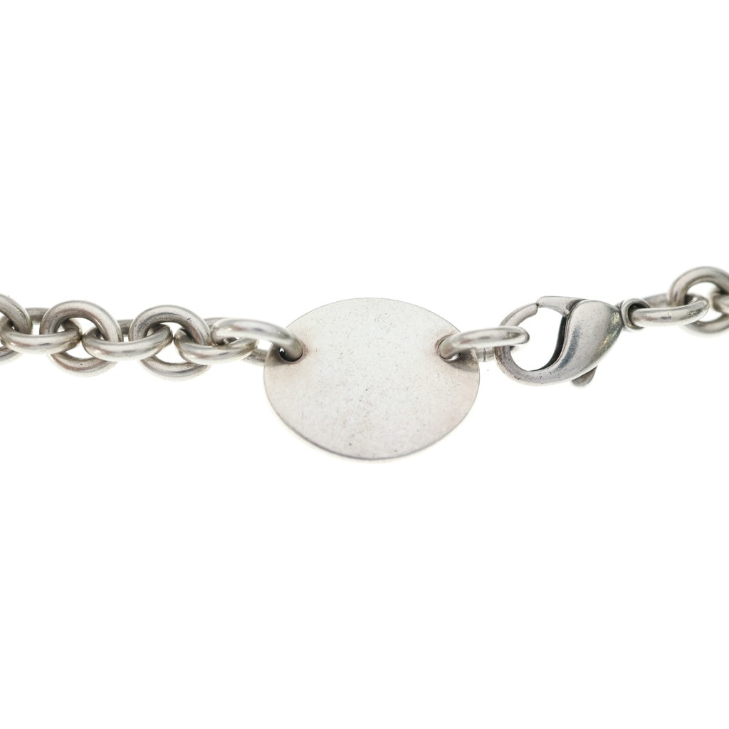 TIFFANY & Co.(ティファニー) リターントゥティファニー オーバルタグ チェーンネックレス ペンダント シルバー Ag925