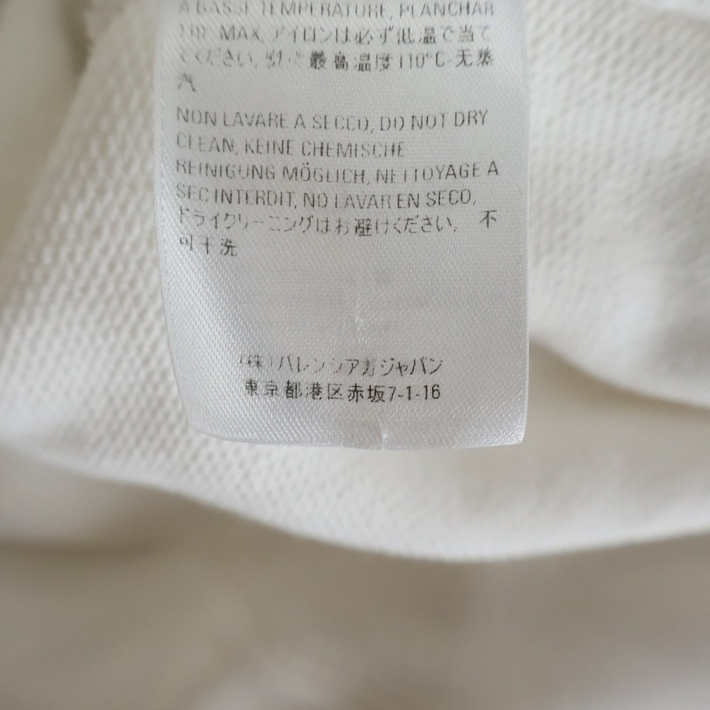 BALENCIAGA(バレンシアガ) LOGO HOODIE ロゴ プルオーバー フーディー パーカー ホワイト 570792