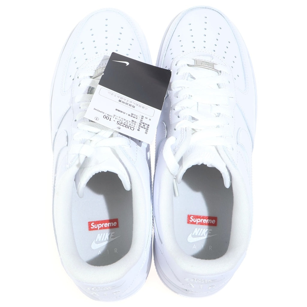 NIKE(ナイキ) ×SUPREME AIR FORCE 1 LOW シュプリーム エア フォース 1 ローカットスニーカー ホワイト US8/26cm CU9225-100