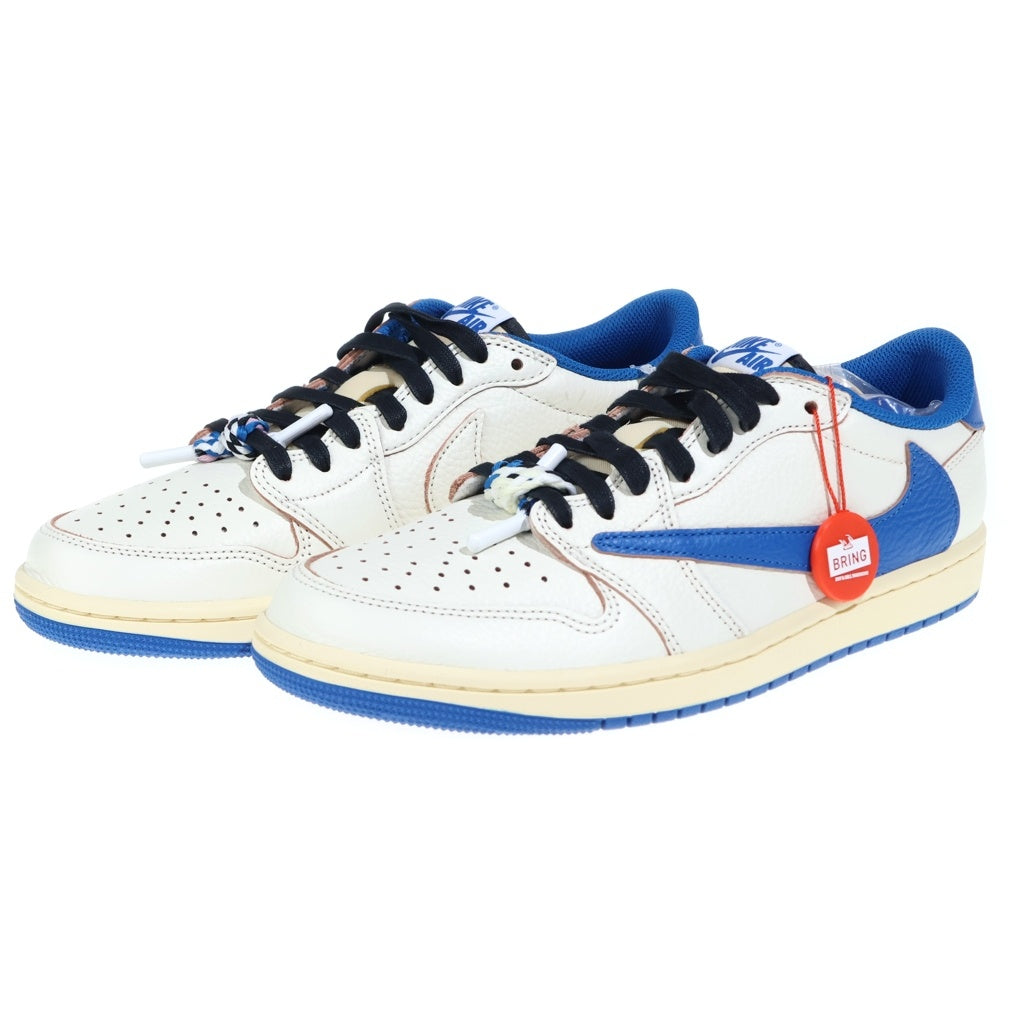 NIKE(ナイキ) ×Travis Scott ×fragment design AIR JORDAN 1 LOW OG ×トラヴィススコット×フラグメントデザイン エアジョーダン1 OG ローカットスニーカー DM7866-104