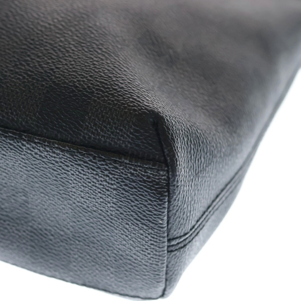 LOUIS VUITTON(ルイヴィトン) ダミエグラフィット ミックPM ショルダーバッグ ブラック レザー×PVC N41211 シルバー金具 レディース