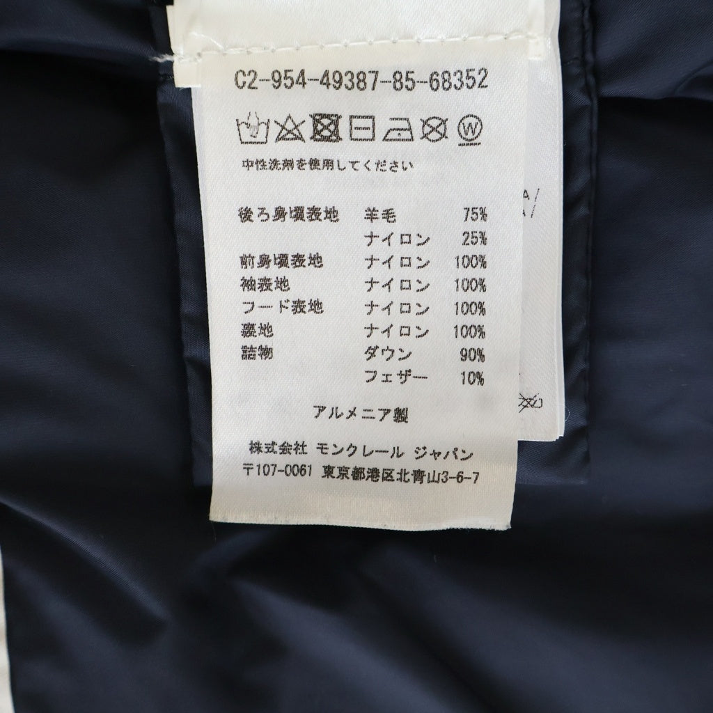 MONCLER(モンクレール) BLOIS GIUBBOTTO BLOIS JACKET キッズ ダウンコート ネイビー C29544938785 レディース