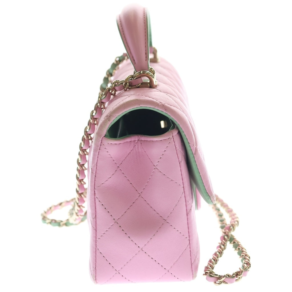 CHANEL(シャネル) トップハンドル ミニフラップバック チェーン