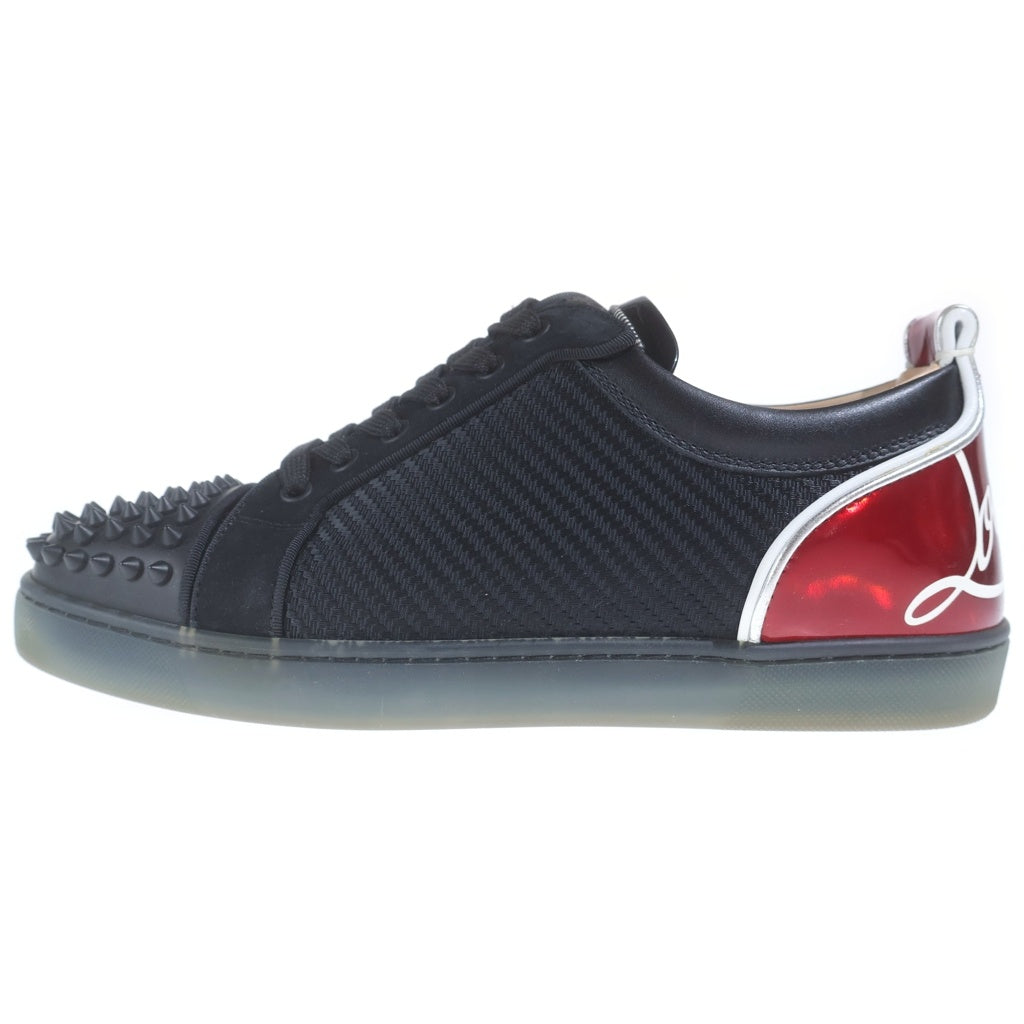 CHRISTIAN LOUBOUTIN(クリスチャンルブタン) スタッズ ローカットスニーカー ブラック #41