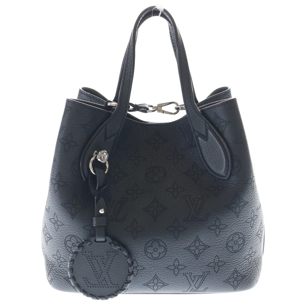 LOUIS VUITTON(ルイヴィトン) マヒナ ブロッサムPM 2WAYハンドバッグ ショルダーバッグ ブラック ノワール レザー M21848 シルバー金具 レディース
