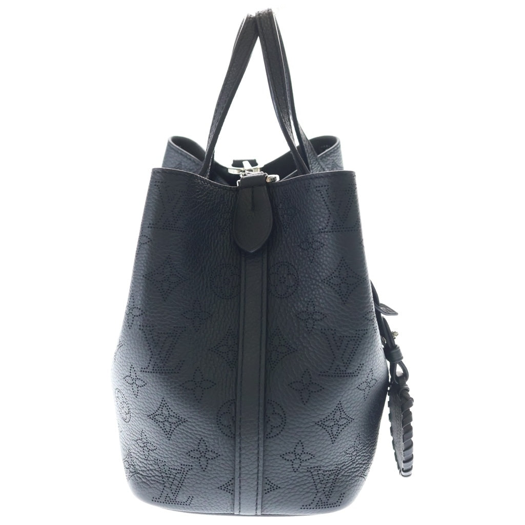 LOUIS VUITTON(ルイヴィトン) マヒナ ブロッサムPM 2WAYハンドバッグ ショルダーバッグ ブラック ノワール レザー M21848 シルバー金具 レディース