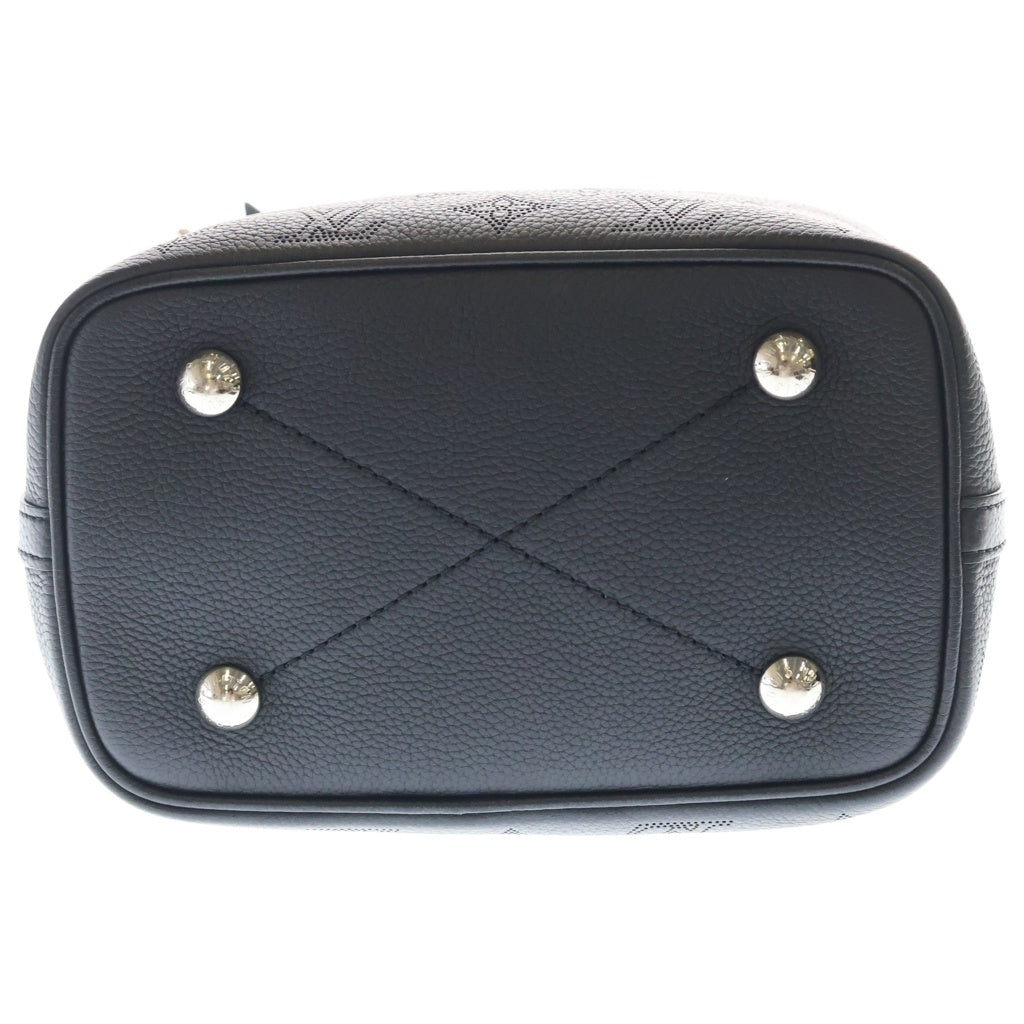 LOUIS VUITTON(ルイヴィトン) マヒナ ブロッサムPM 2WAYハンドバッグ ショルダーバッグ ブラック ノワール レザー M21848 シルバー金具 レディース