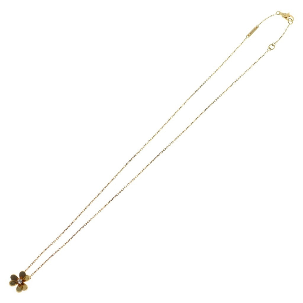 Van Cleef & Arpels(ヴァンクリーフアンドアーペル) フリヴォル ミニ 1PD ダイヤ Au750 K18YG ネックレス イエローゴールド VCARP0J100 レディース