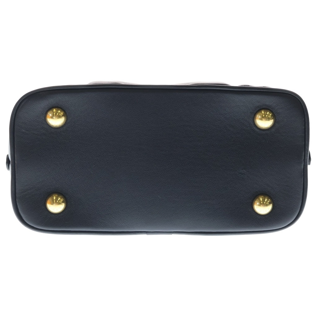 LOUIS VUITTON(ルイヴィトン) バブルグラム アルマ ソフトBB レザー 2WAY ハンド ショルダーバッグ ゴールド金具 ブラック M59793 レディース
