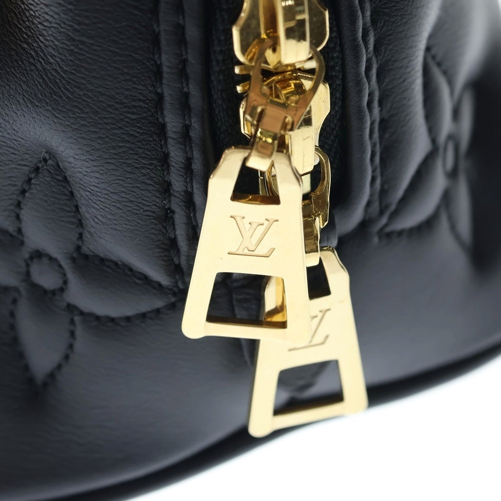 LOUIS VUITTON(ルイヴィトン) バブルグラム アルマ ソフトBB レザー 2WAY ハンド ショルダーバッグ ゴールド金具 ブラック M59793 レディース