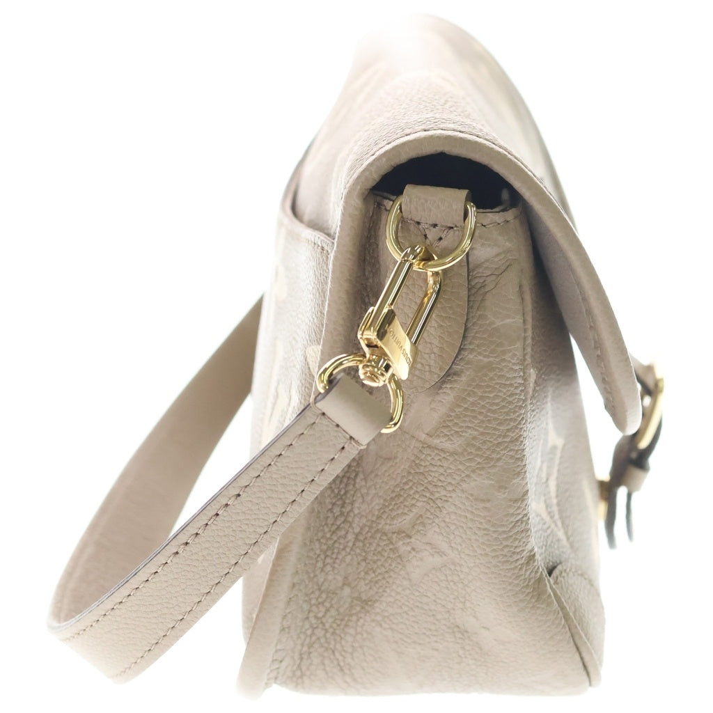 LOUIS VUITTON(ルイヴィトン) モノグラム アンプラント ディアヌ クレーム レザー ショルダーバッグ ベージュ M46583 レディース