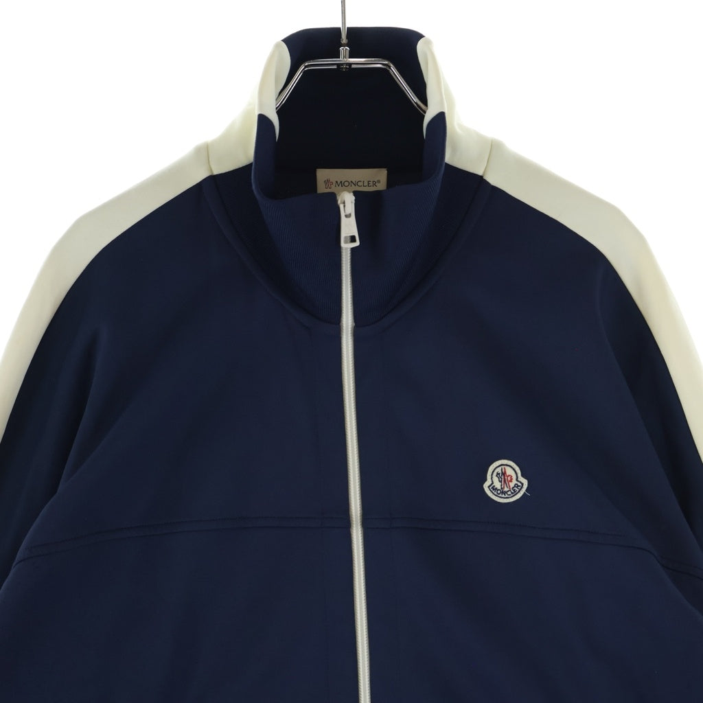 MONCLER(モンクレール) MAGLIA CARDIGAN マグリア ジップアップトラックジャケット ジャージ ロゴ ネイビー C10918409600