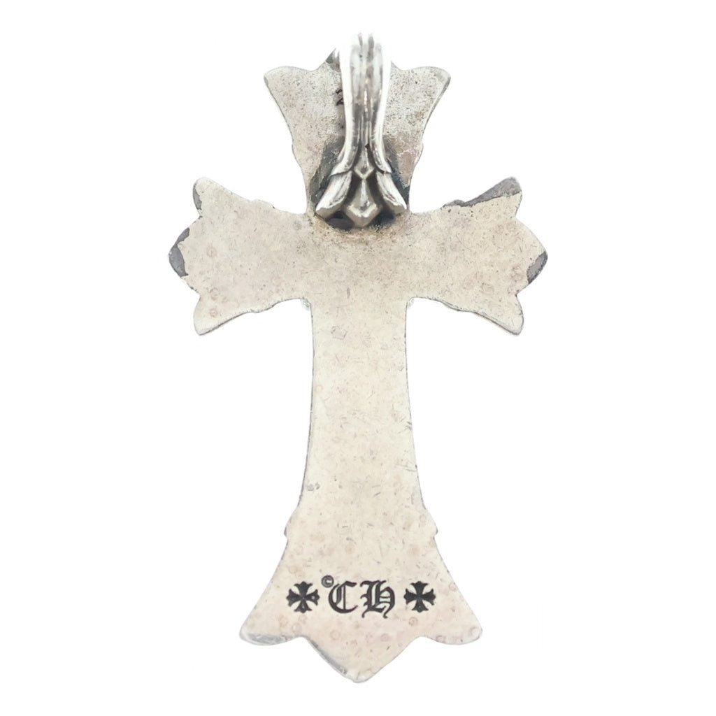 CHROME HEARTS(クロムハーツ) DBL CH CRS SML スモール ダブルCHクロスペンダントトップ シルバー BCA247