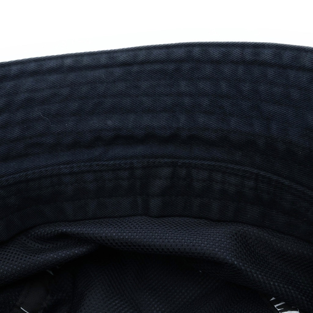VALENTINO GARAVANI(ヴァレンチノガラヴァーニ) VLTN ロゴ バケットハット 帽子 コットン ブラック VY2HGA11UXI