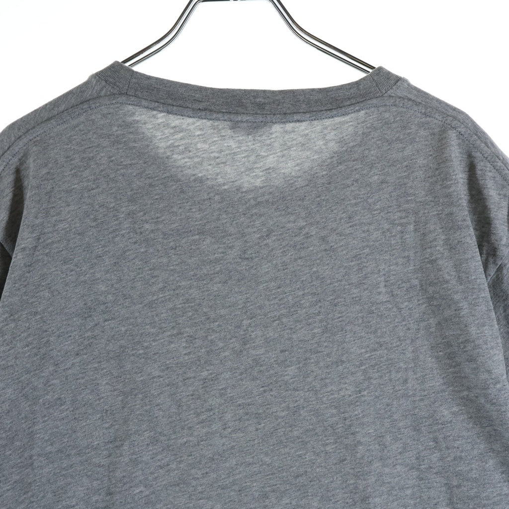 LOEWE(ロエベ) アナグラム 刺繍 コットン 半袖 Tシャツ カットソー #M グレー 1727170