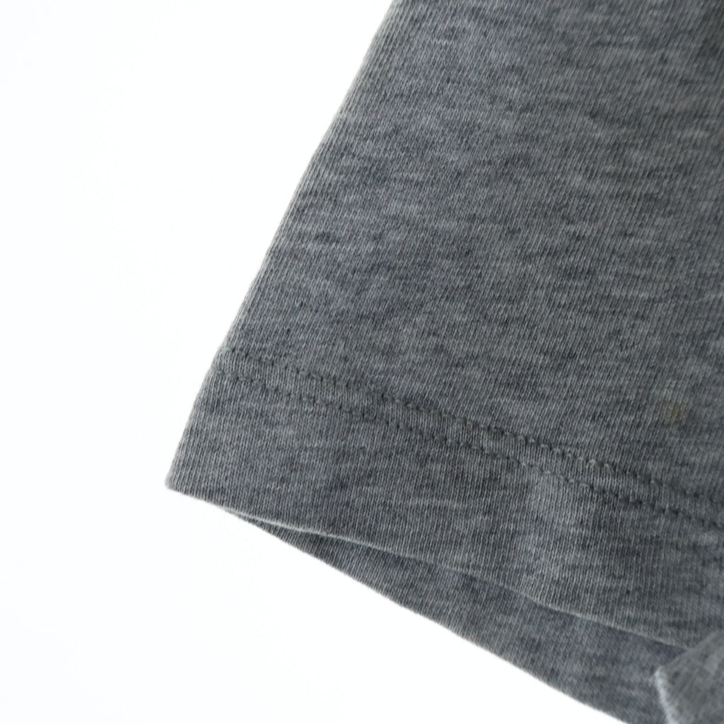 LOEWE(ロエベ) アナグラム 刺繍 コットン 半袖 Tシャツ カットソー #M グレー 1727170