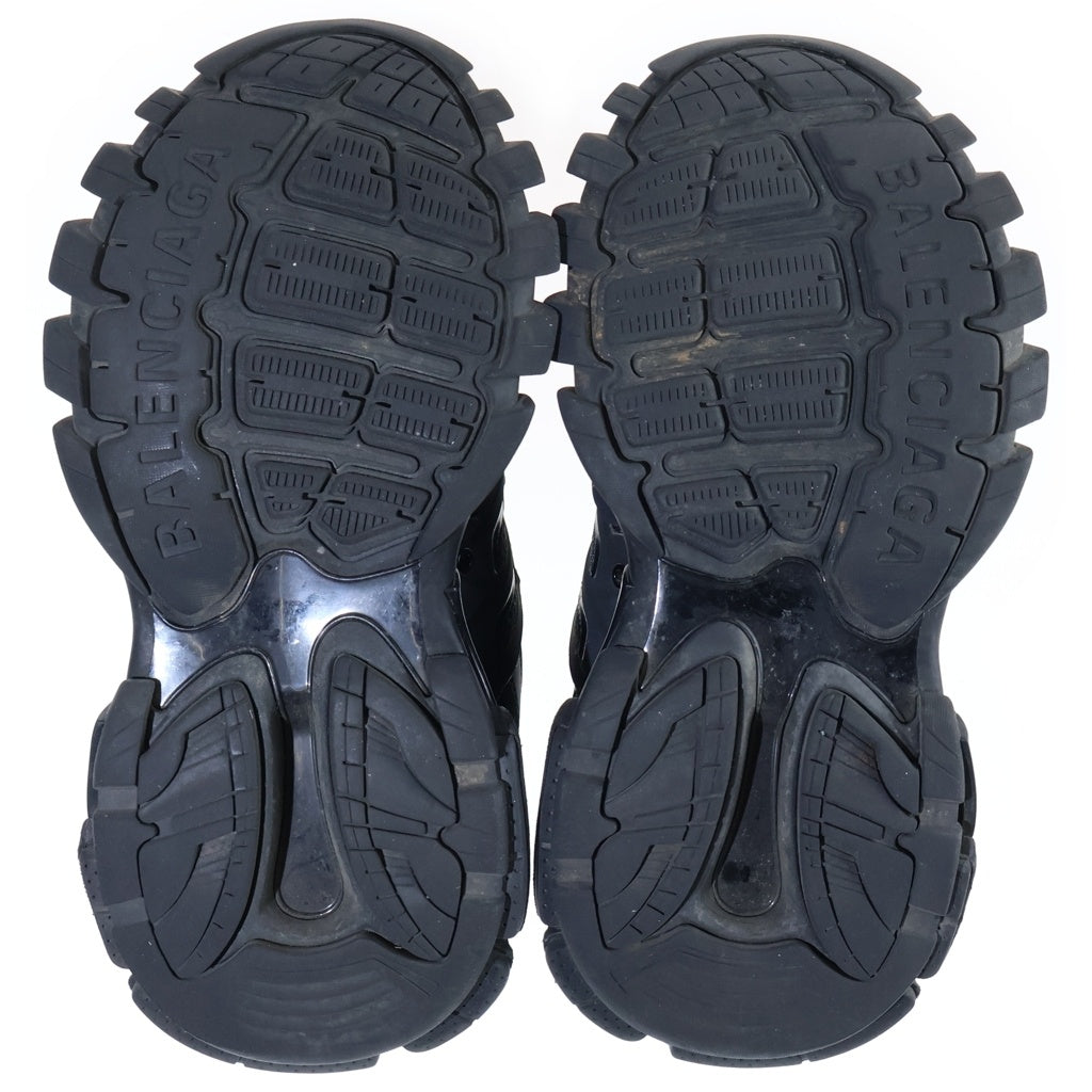 BALENCIAGA(バレンシアガ) トラック スニーカー ブラック メッシュ×レザー 542436 レディース