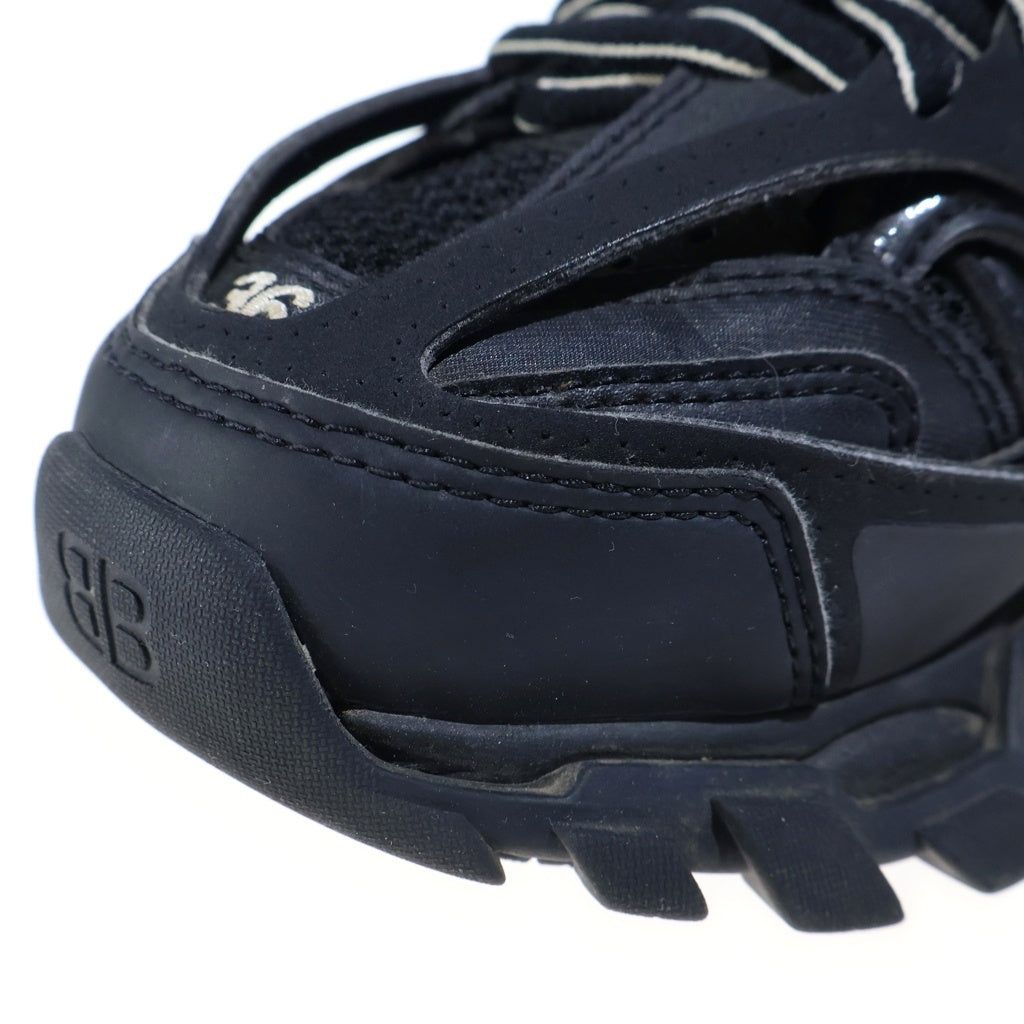 BALENCIAGA(バレンシアガ) トラック スニーカー ブラック メッシュ×レザー 542436 レディース