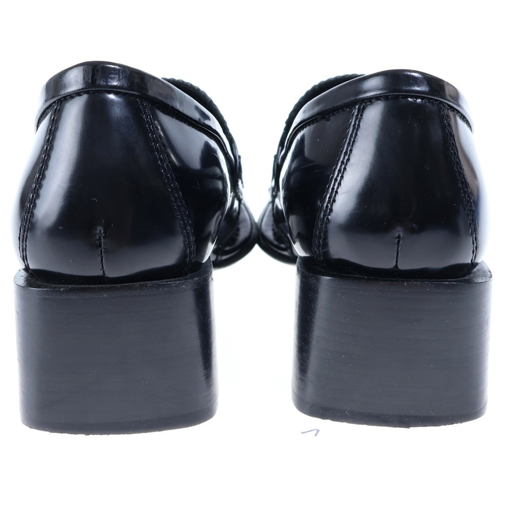 ALEXANDER WANG(アレキサンダーワン) Wangローファー ブラック レザー レディース