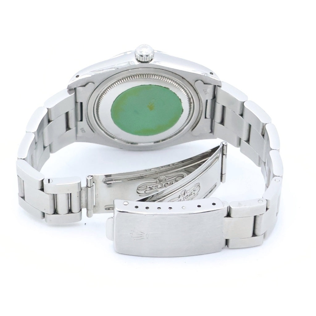 ROLEX(ロレックス) オイスターデイト 黒文字盤 ステンレス 自動巻き SS/AT 6694 腕時計