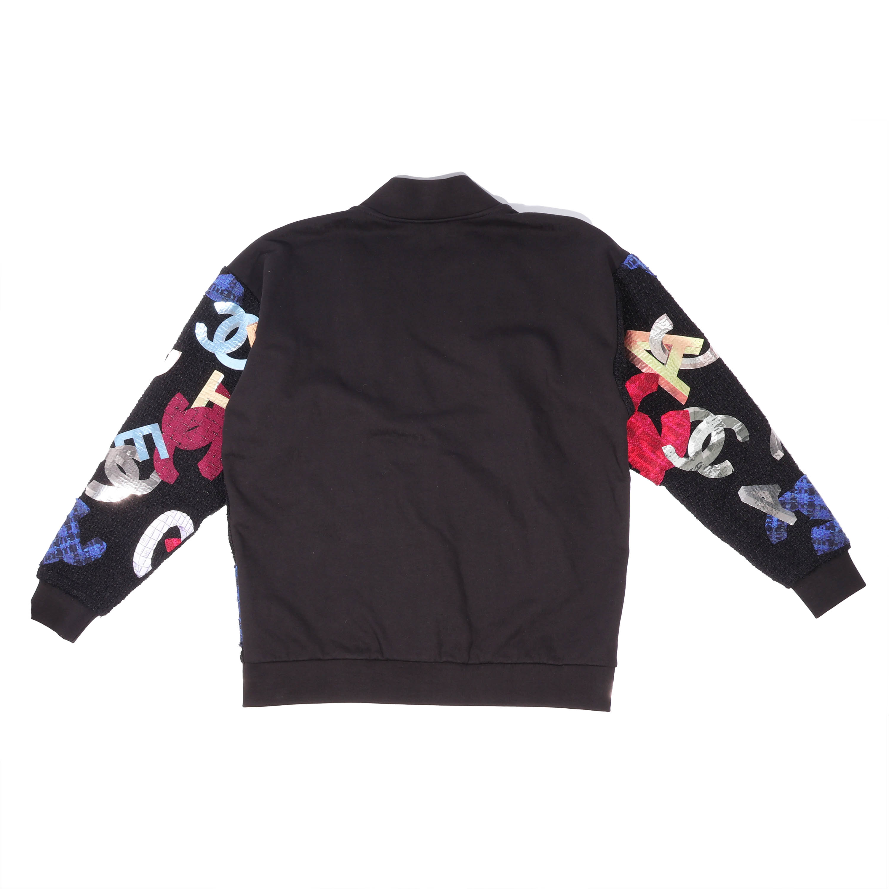 CHANEL(シャネル) 22 PRE-FALL ココマーク カーディガン P72995K10507 ブラック マルチカラー コットン ＃34/36 長袖