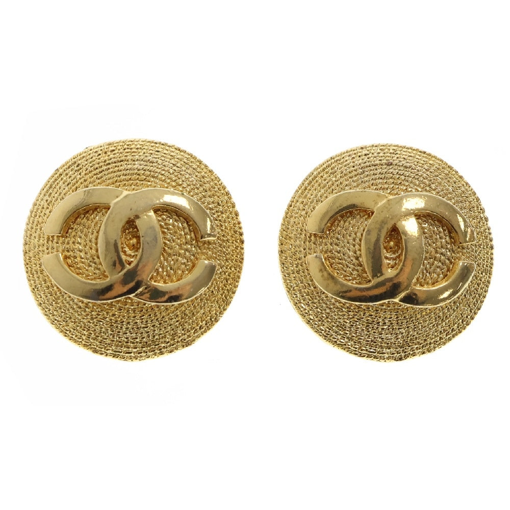 CHANEL(シャネル) ココマーク イヤリング GP ゴールド ラウンド アクセサリー