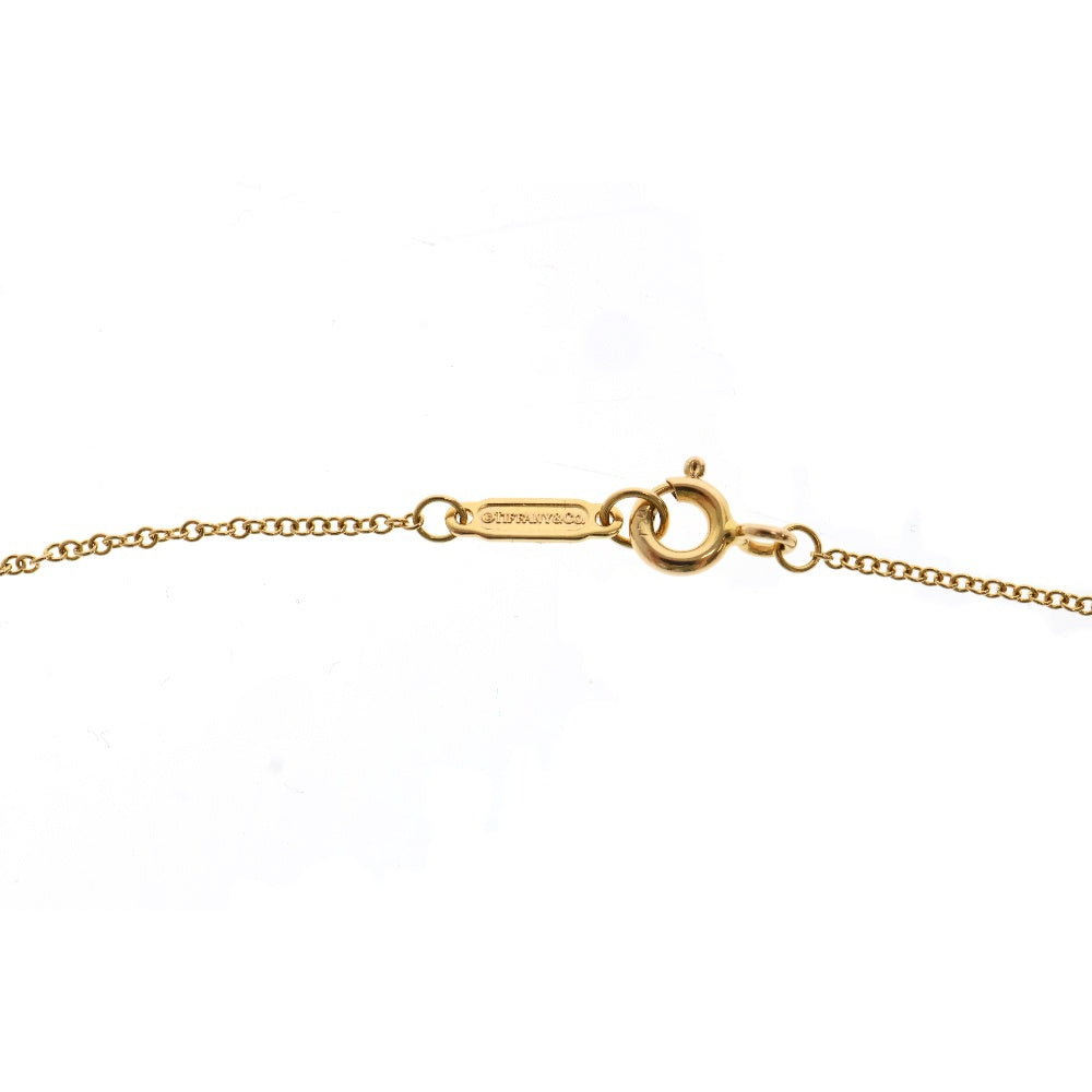 TIFFANY & Co.(ティファニー) オーバルキーネックレス K18YG イエローゴールド ペンダントアクセサリー ジュエリー