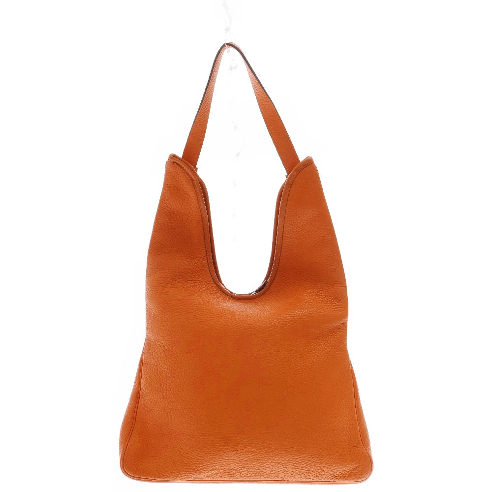 HERMES(エルメス) マサイカット32 ハンドバッグ ショルダーバッグ □H刻印 オレンジ トリヨン SV金具