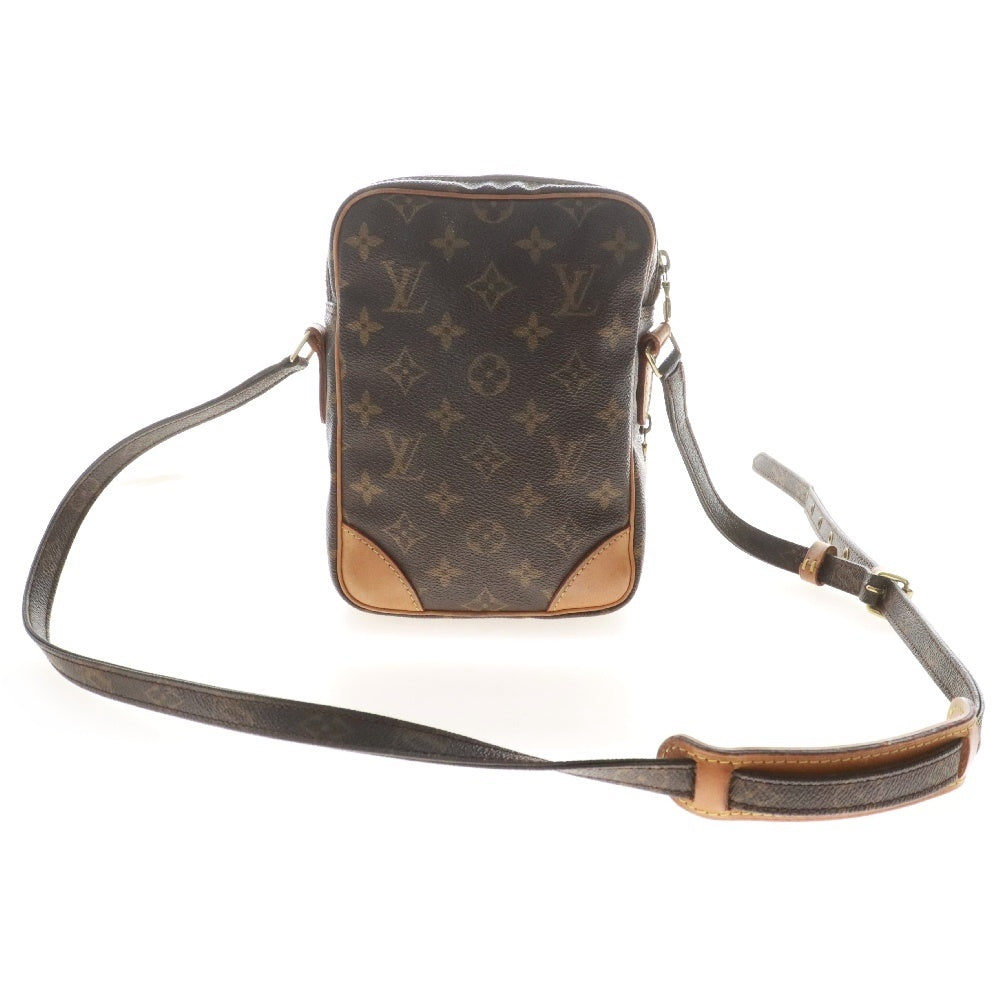 LOUIS VUITTON(ルイヴィトン) モノグラム アマゾン レザーショルダーバッグ ブラウン M45236